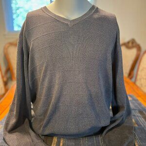 Van Heusen Men’s Sweater • Blue Large • Classic Pullover
